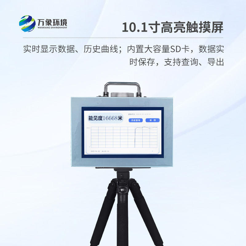 掌握天氣能見度變化，從便攜式能見度監測儀開始