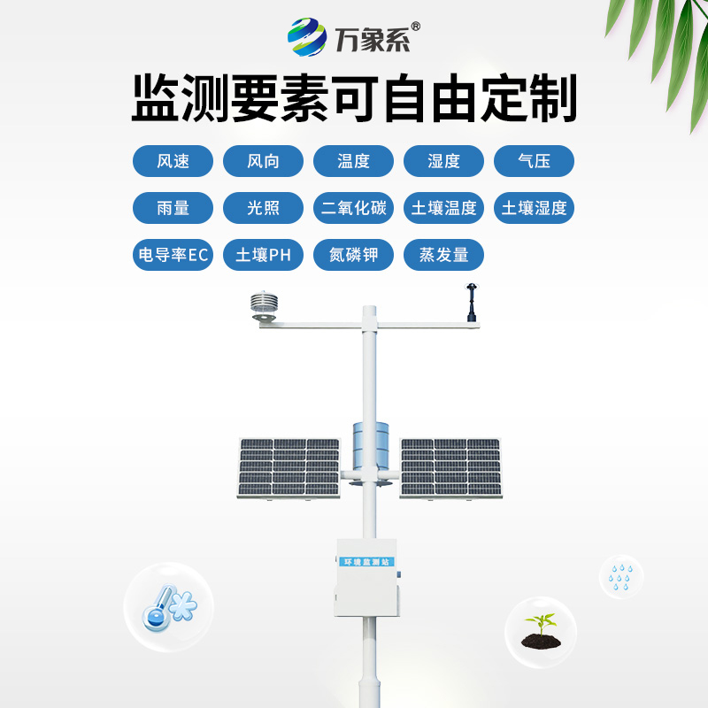 自動小型氣象站，穩定持久的監測保障